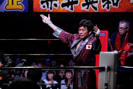 浪速のロッキー・赤井英和が30年ぶりにリングへ! ABCホール特設リング 浪速のロッキー・赤井英和が30年ぶりにリングへ! ABCホール特設リング